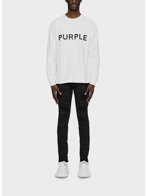 JEANS SUPER SLIM BLACK DENIM, BOP BLACK OIL SPILL, medium