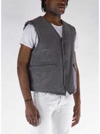 GIACCA WAISTCOAT, OCN34 DOLPHIN, small