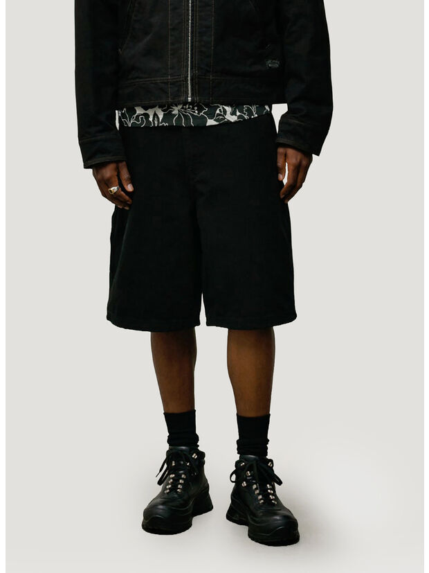 WORK SHORT CANVAS, 0001 BLACK, large