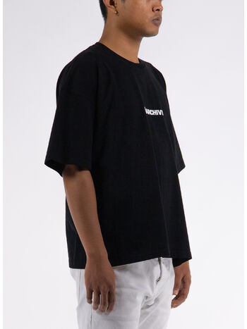 T-SHIRT CREWNECK, K01-800 INTERLOCK BLACK, small