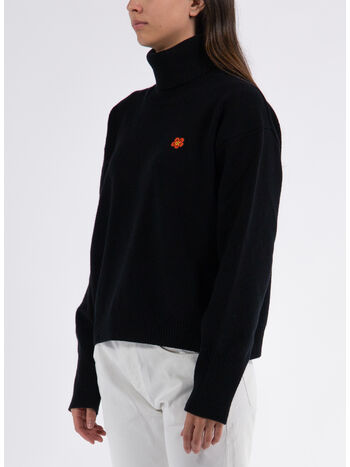 PULLOVER BOXY TURTLE, 99J BLACK, small