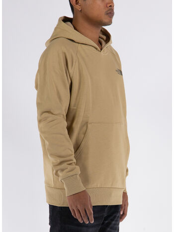 FELPA HOODIE RAGLAN REDBOX, LK51 KHAKI STONE, small