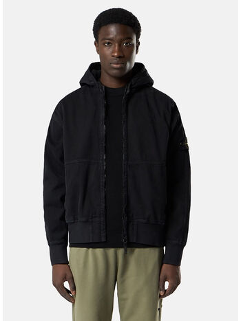 FELPA ORGANIC PANAMA COTTON OLD EFFECT, V0129 BLACK, small