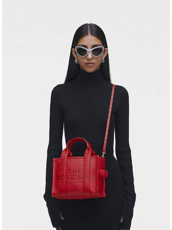 BORSA THE LEATHER SMALL TOTE, , small