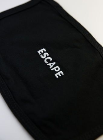MASCHERINA ESCAPE MASK, BLACK/WHITE, small