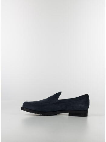 MOCASSINO IN PELLE SCAMOSCIATA, U805, small