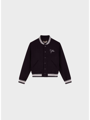 GIACCA BOMBER CON CHIUSURA A BOTTONI, 50486, small