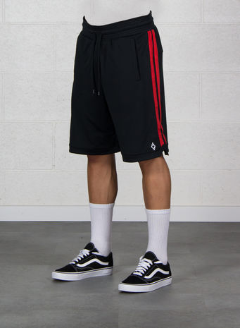 BERMUDA NBA BAND SWEATSHORT, BLACK/MULTI, small