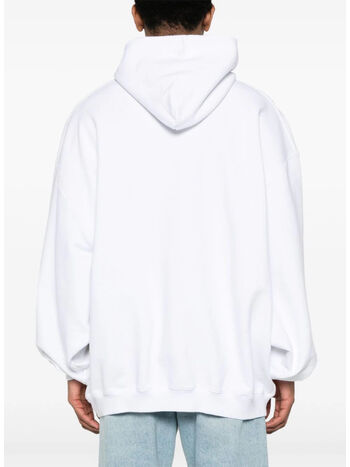 FELPA HOODIE LIMITED EDITION, WHITE/BLUE, small