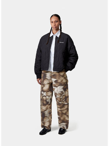 PANTALONE BRANDON SINGLE KNEE, 38W06 WILD DOG PRIN STONE WASHED, small