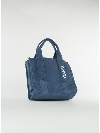 BORSA TECH SMALL TOTE, 630 DENIM, small