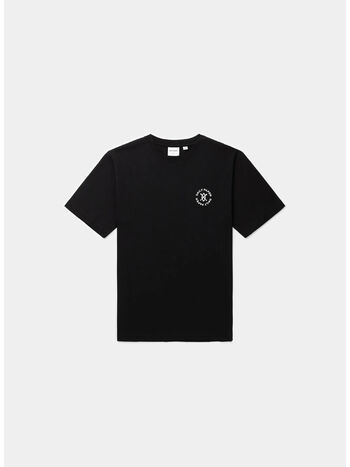 T-SHIRT CIRCLE, BLACK, small