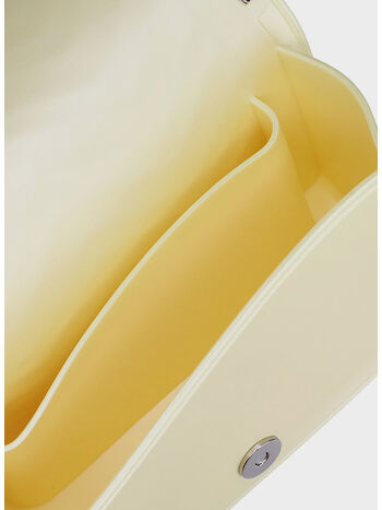BORSA FLAT WAVE S, WYS WAXYELLOW/SILVER, small