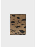 PORTACARTE DISTRESSED LEOPARD SMALL GRAIN, 3JN02 SAND/BLACK, thumb