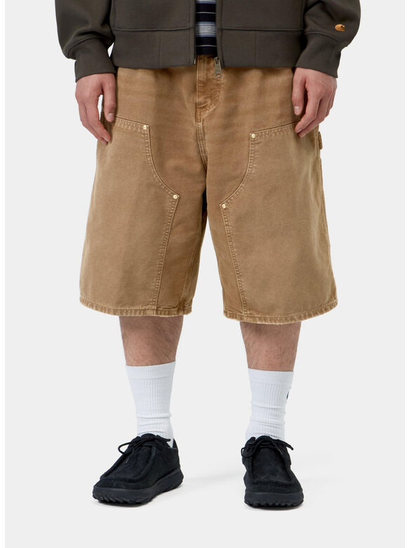SHORT DOUBLE KNEE, HZ17 Hamilton Brown, destroy wash, medium