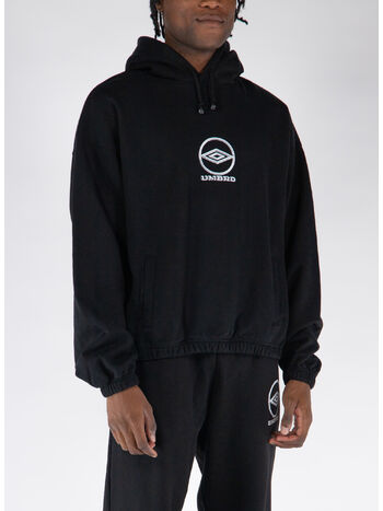 FELPA HOODIE MASKED, BLK0001 BLACK, small