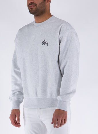FELPA BASIC CREW, ASHHEATHER, small