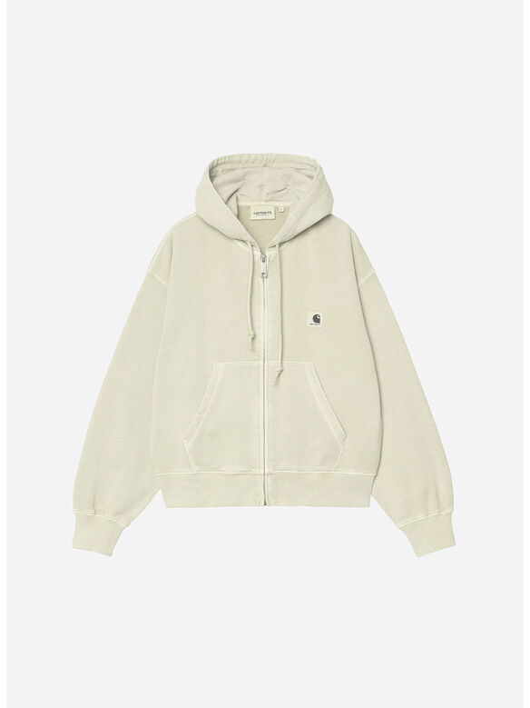 FELPA HOODED NELSON, 3IOGD Stone, garment dyed, medium