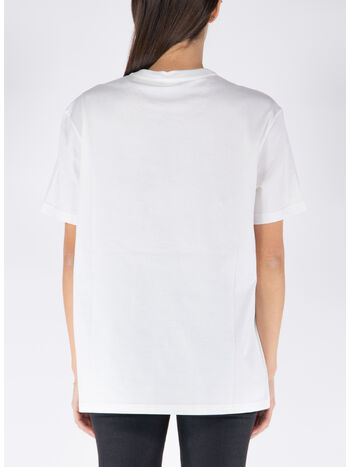 T-SHIRT CON RICAMO, W0111 BIANCO, small