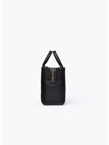 BORSA THE LEATHER SMALL TOTE, 001 BLACK, small