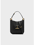 BORSA SMALL GRAIN LEATHER, 1N001 BLACK, thumb