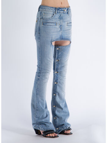 JEANS CHAPS BLUE DENIM, 7011 LIGHT BLUE WASH, small