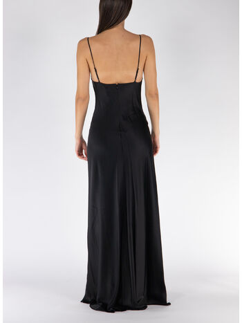 ABITO FINLEY SATIN, BLACK, small
