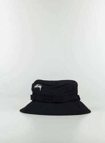 CAPPELLO NYCON RIPSTOP BOONIE HAT, BLACK, small