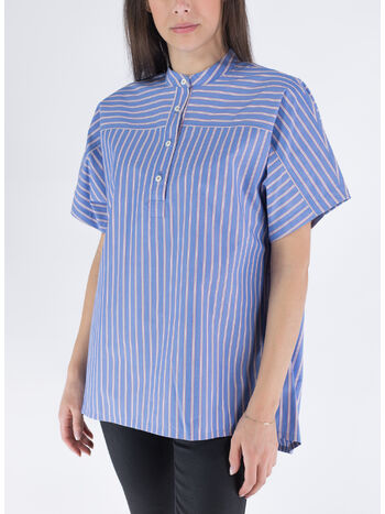 CAMICIA BLOUSE EMILIE, IAA BLEU, small
