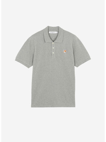POLO FOX HEAD PATCH, H150 GREY MELANGE, small