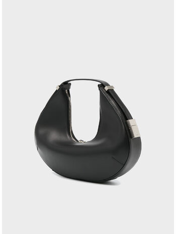BORSA TONI HOBO, BLACK, small