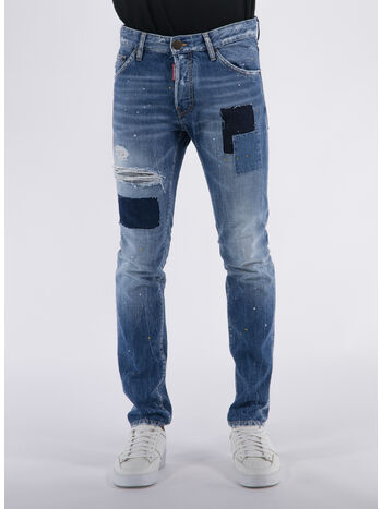 JEANS COOL GUY PATCH STRETCH DENIM, , small
