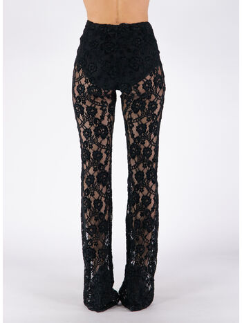 PANTALONE THE AREA LACE, BLACK, small