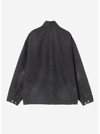 GIUBBOTTO MICHIGAN, 89EJ Black, destroy wash, splatter, small