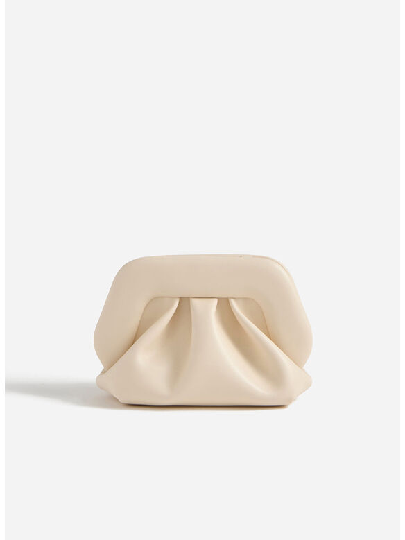 BORSA A MANO GEA VEGAN FABRIC, SHELL, medium