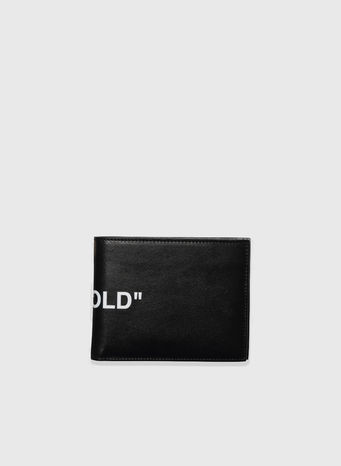 PORTAFOGLIO BLACK QUOTE, BLACK/WHITE, small