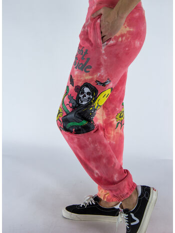 PANTALONE SMILEY LOOK AT THE BRIGHT SIDE, PINK TIE-DYE, small