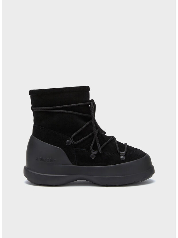 STIVALE LUNA IN PELLE SCAMOSCIATA, BLACK, large