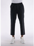 055 WOOL VISCOSE CANVAS HEATHER GREY