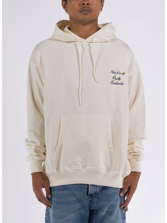 FELPA CON CAPPUCCIO, CM CREAM, medium