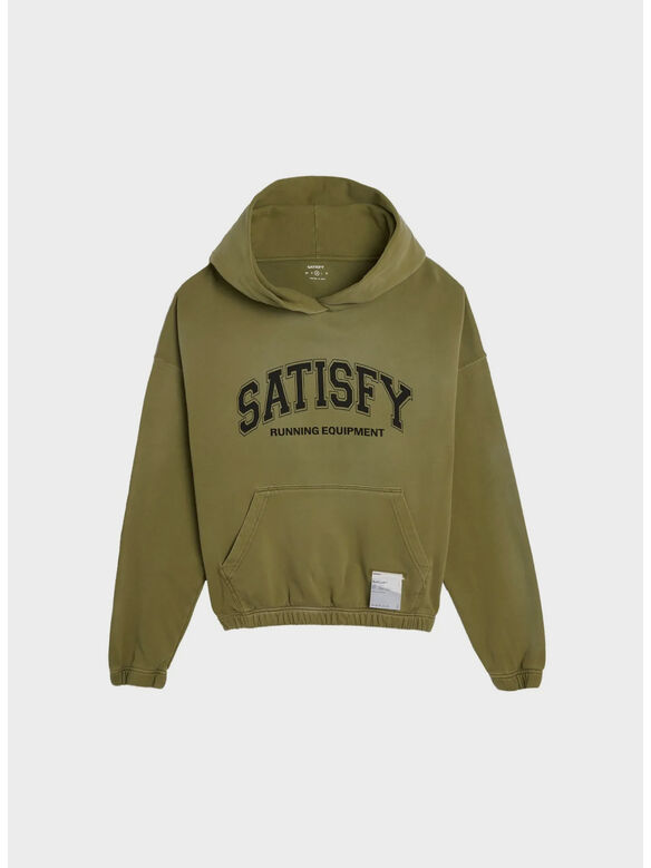 FELPA HOODIE SOFTCELL, SUN BLEACHED MILITARY OLIVE, medium
