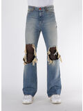 JEANS DENIM FLARES 1, 0182 LIGHT BLUE, thumb