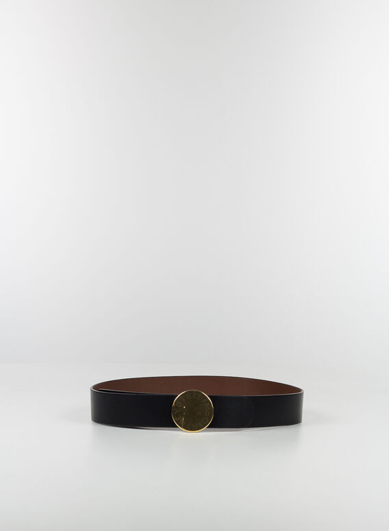 CINTURA BELT, 1045BLACKCINNAMON, medium