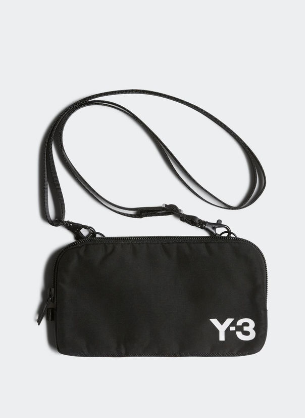 POUCHETTE Y-3 LOGO, BLACK/WHITE, large