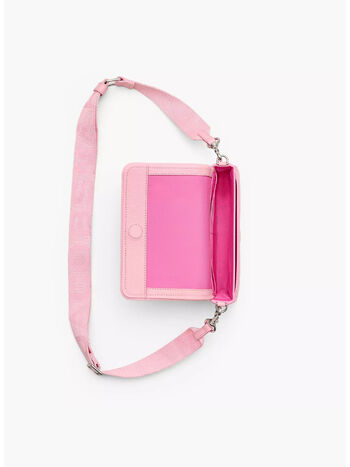 BORSA THE LEATHER MINI, 669 RIBBONPINK, small