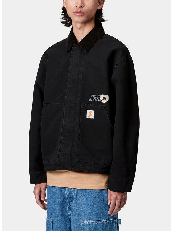 GIUBBOTTO OG ARCAN GRAPHIC, 00E60 BLACK/BLACK HEAVY STONE WASH, medium