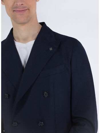 GIACCA MONTECARLO DOPPIOPETTO, B5040 BLU, small