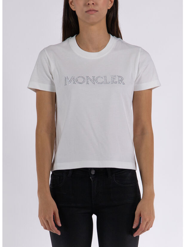T-SHIRT LOGO EMBROIDERY W STRASS, 033, large