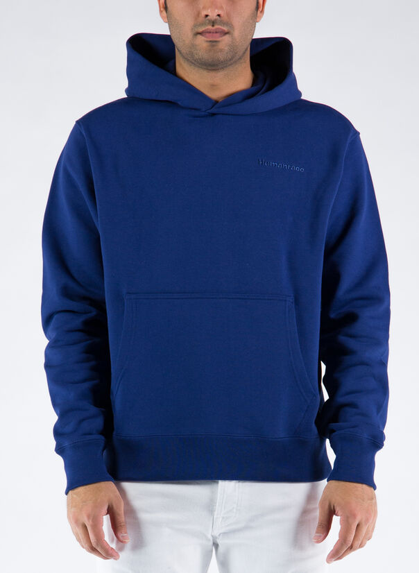 FELPA HOODIE PHARRELL WILLIAMS BASICS, NIGHTSKY, large