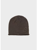 CAPPELLO S KNIT SKULLCAP, BROW BROWN, thumb